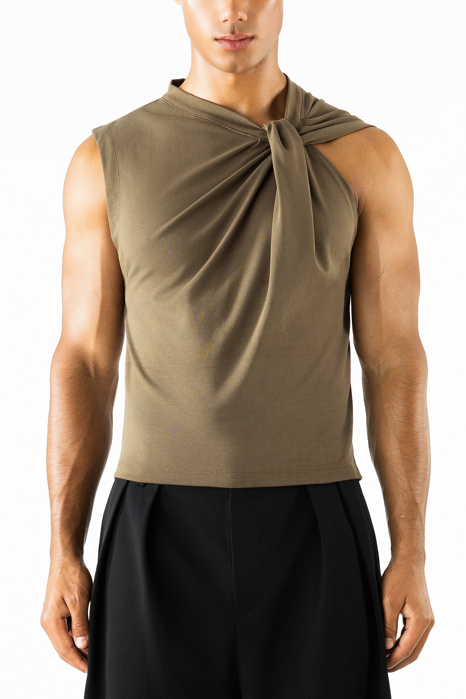 Alix Top Khaki - Image 5