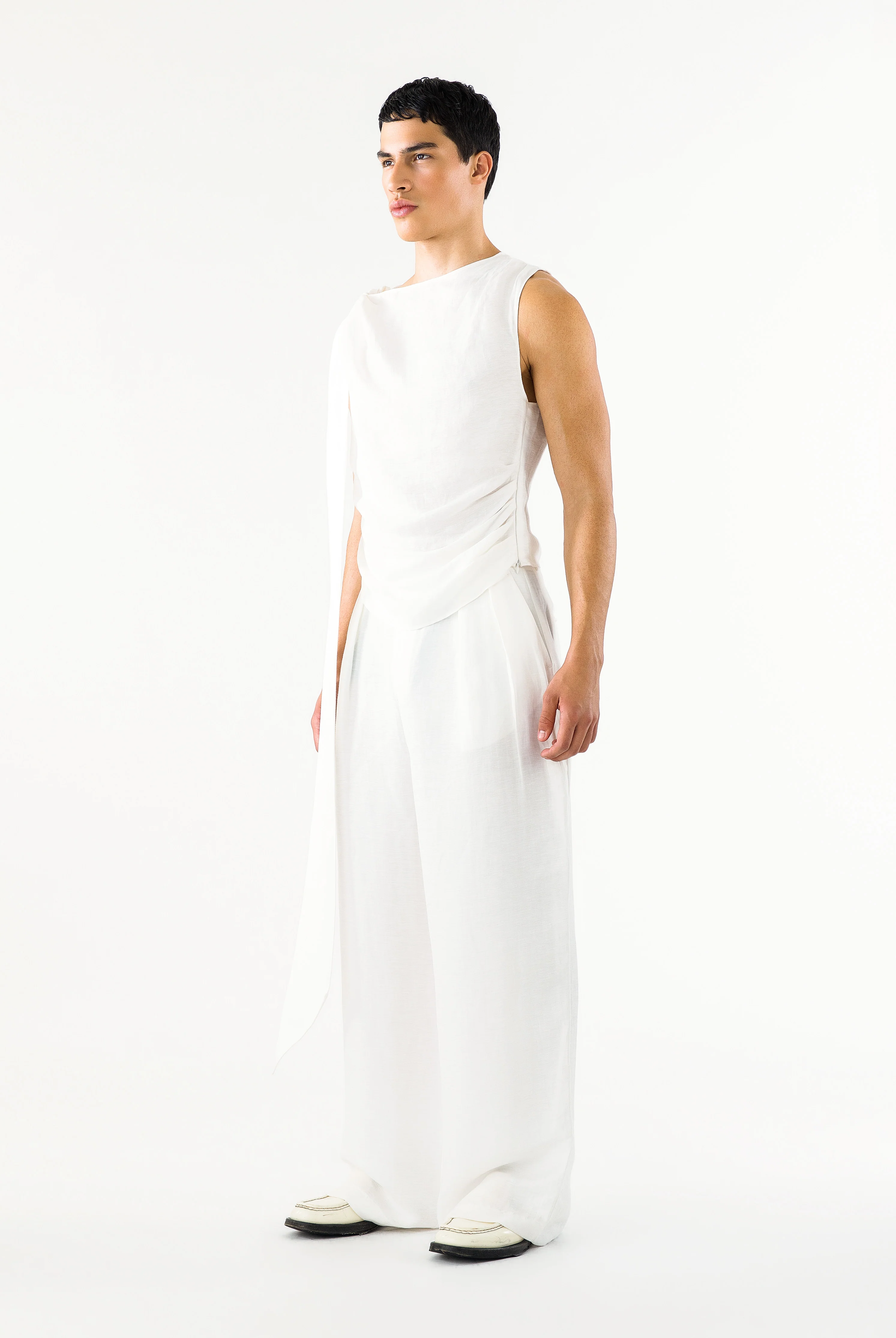 Ash Top Ivory Linen - Image 3