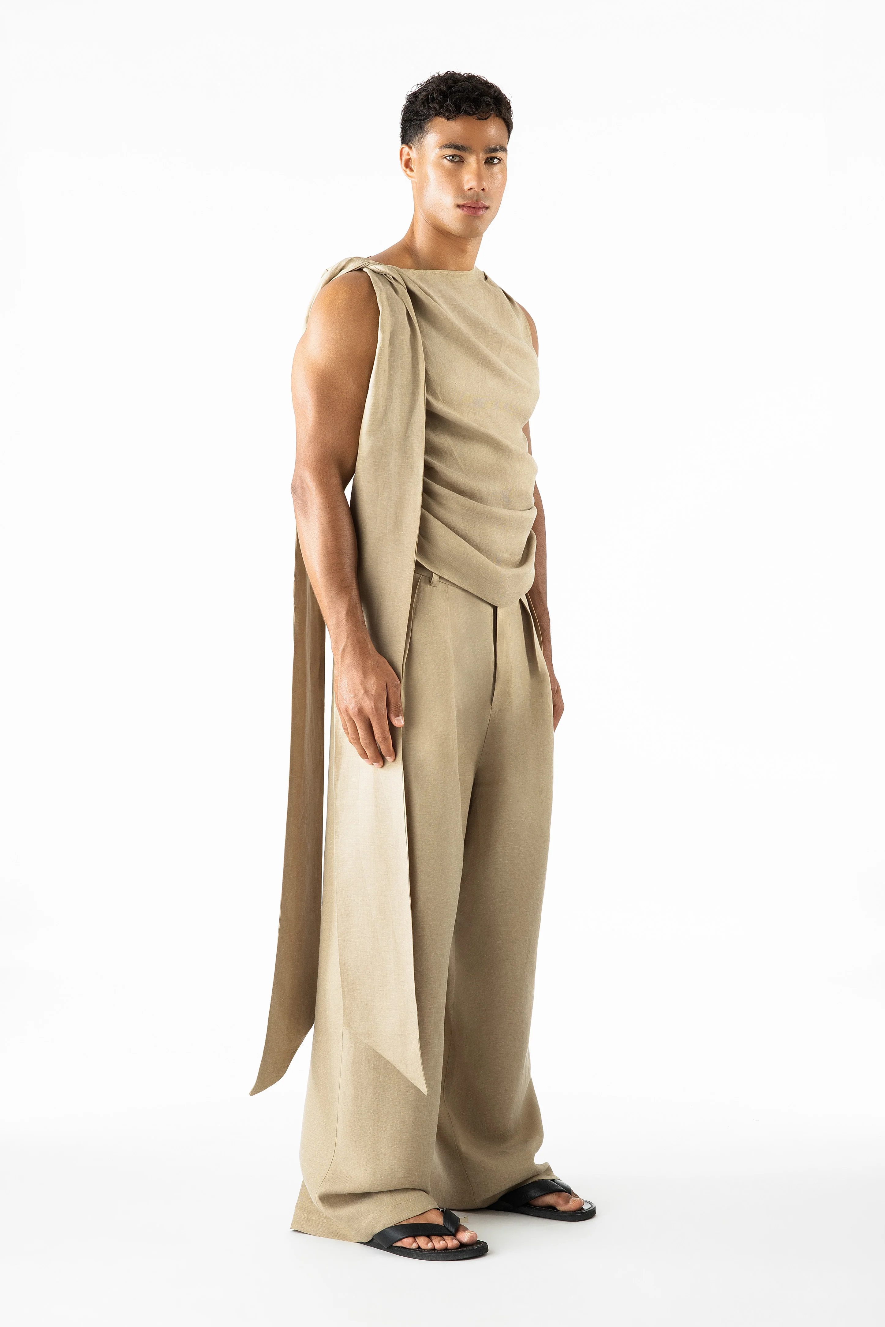 Ash Top Sage Linen - Image 3