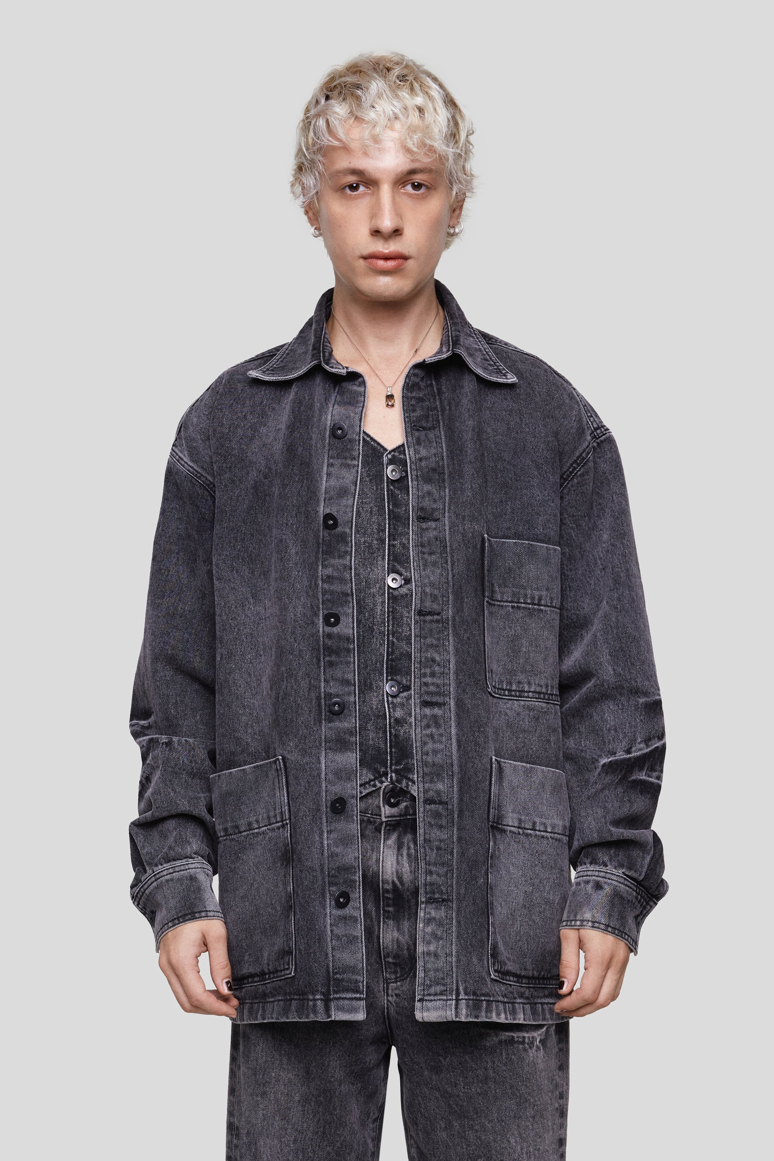 August Acid Wash Jacket - Image 3