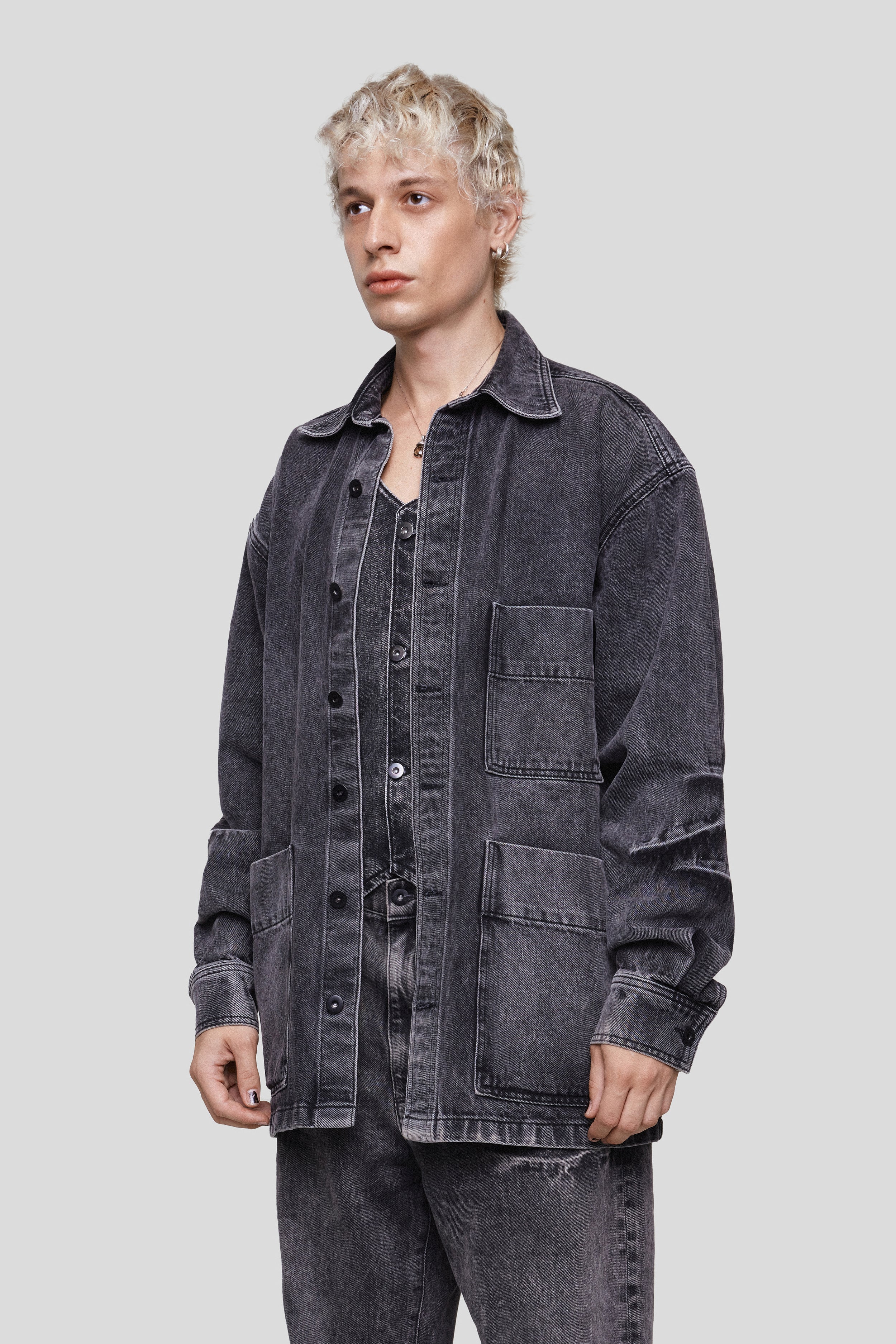 August Acid Wash Jacket - Image 4