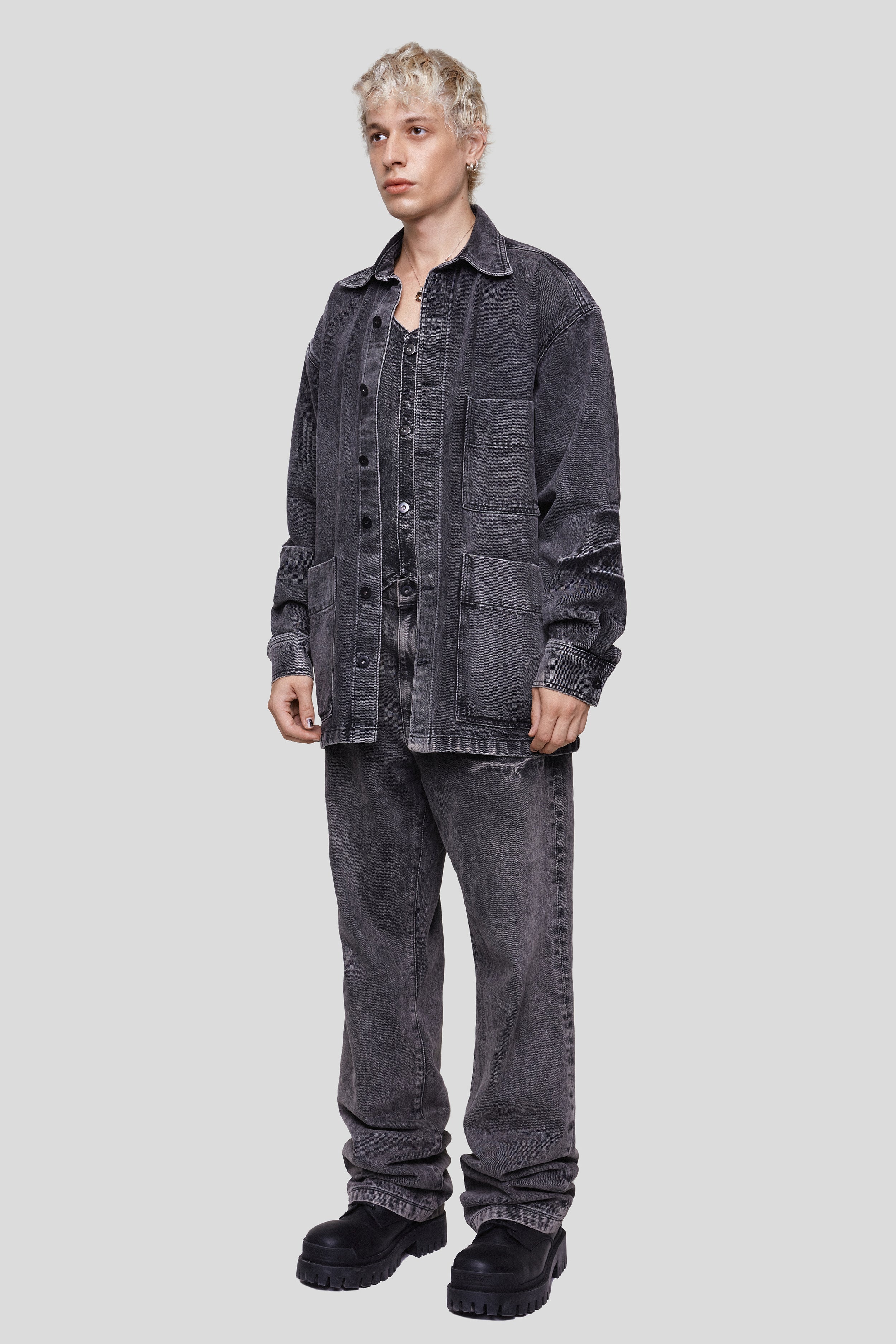 August Acid Wash Jacket - Image 5