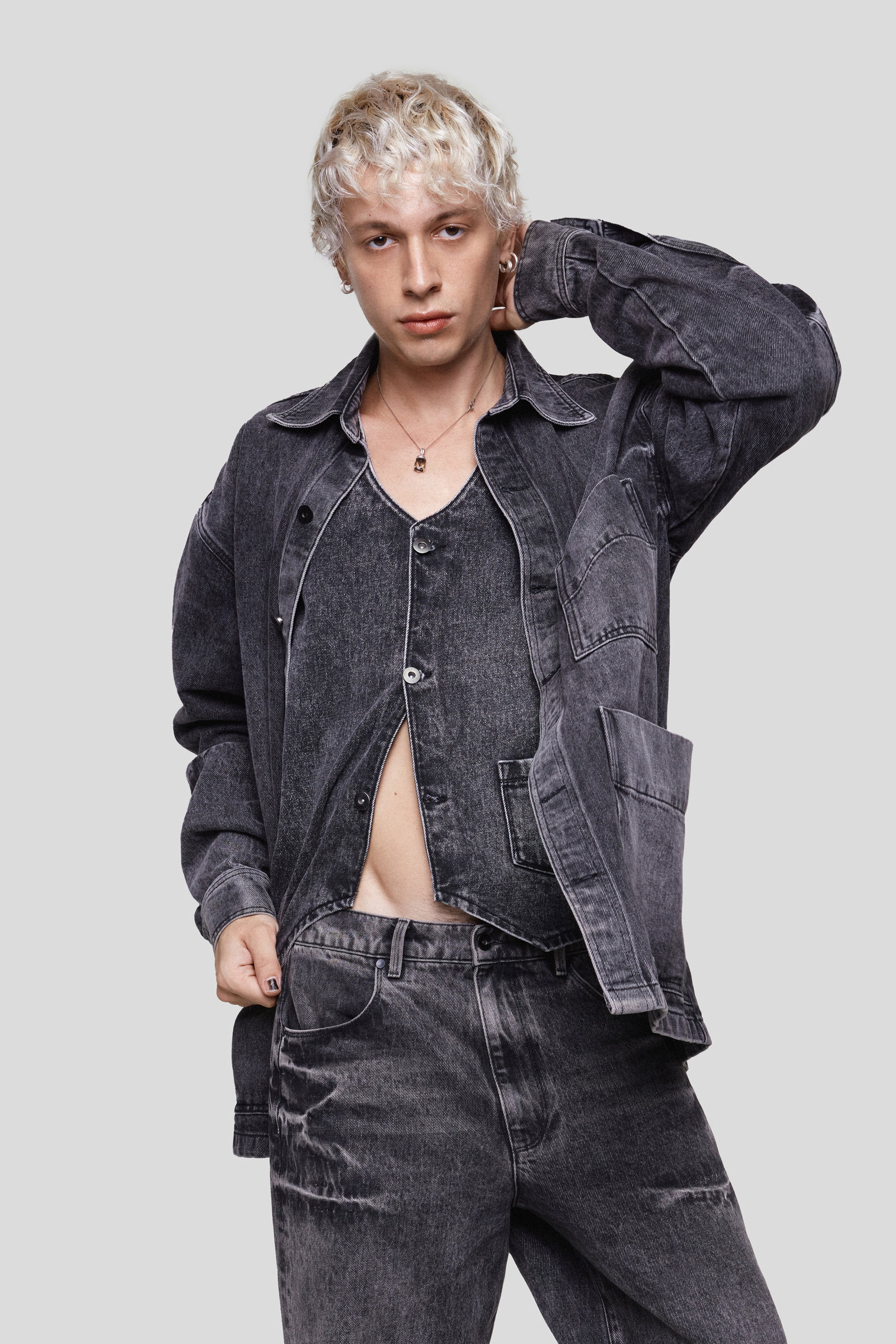 August Acid Wash Jacket - Image 7