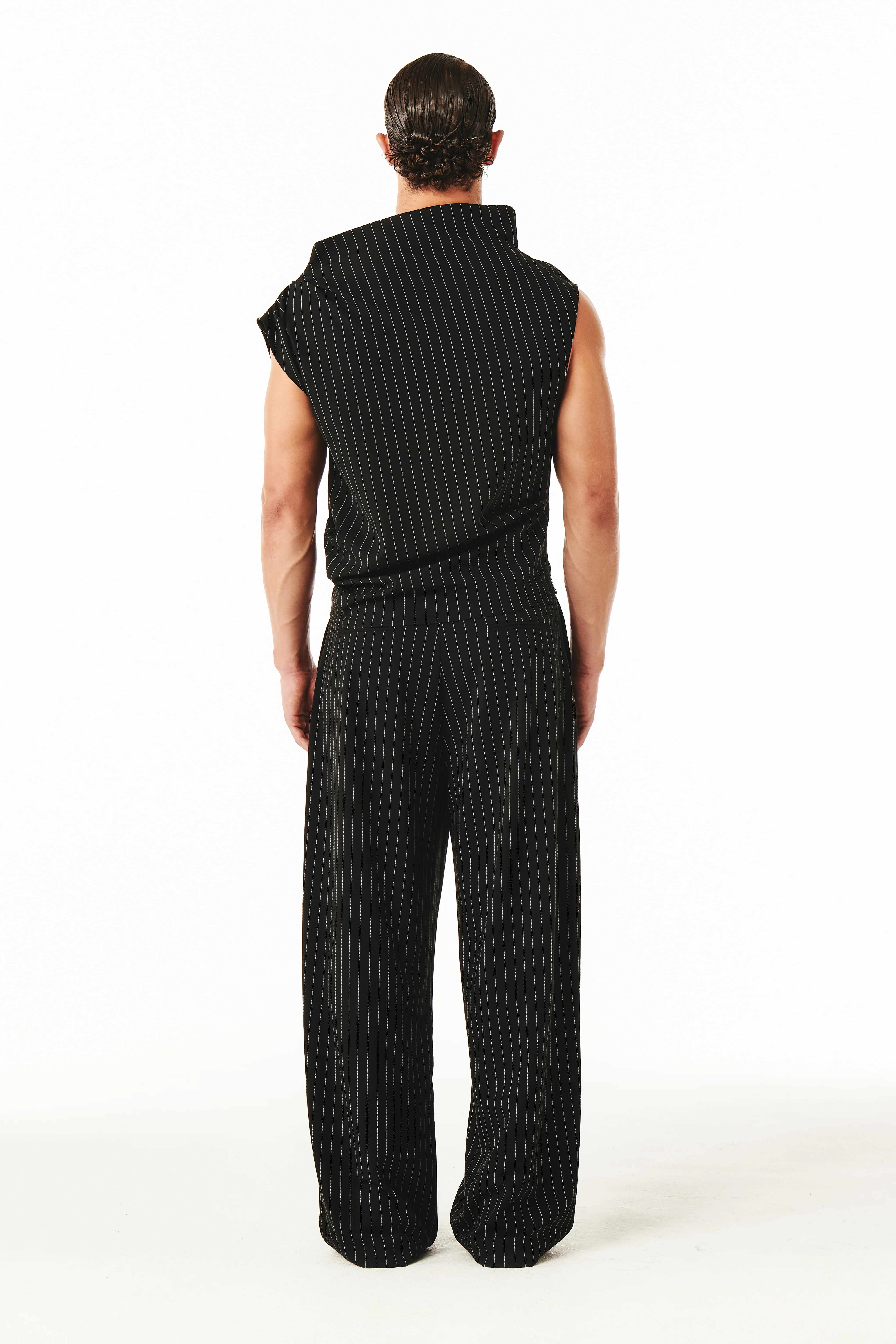 Cadence Top Black Pinstripe - Image 2