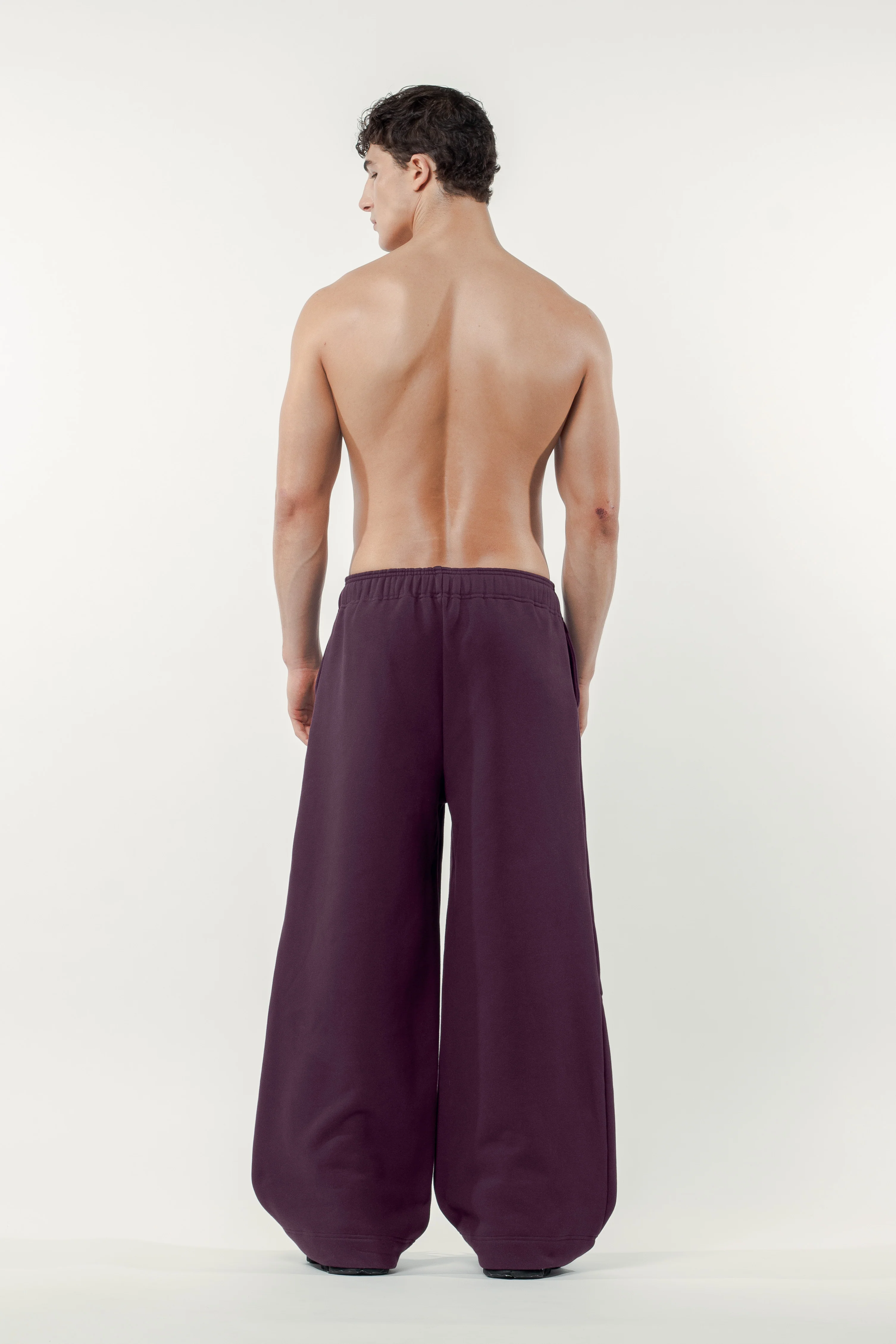 Claude Sweatpants Plum - Image 2