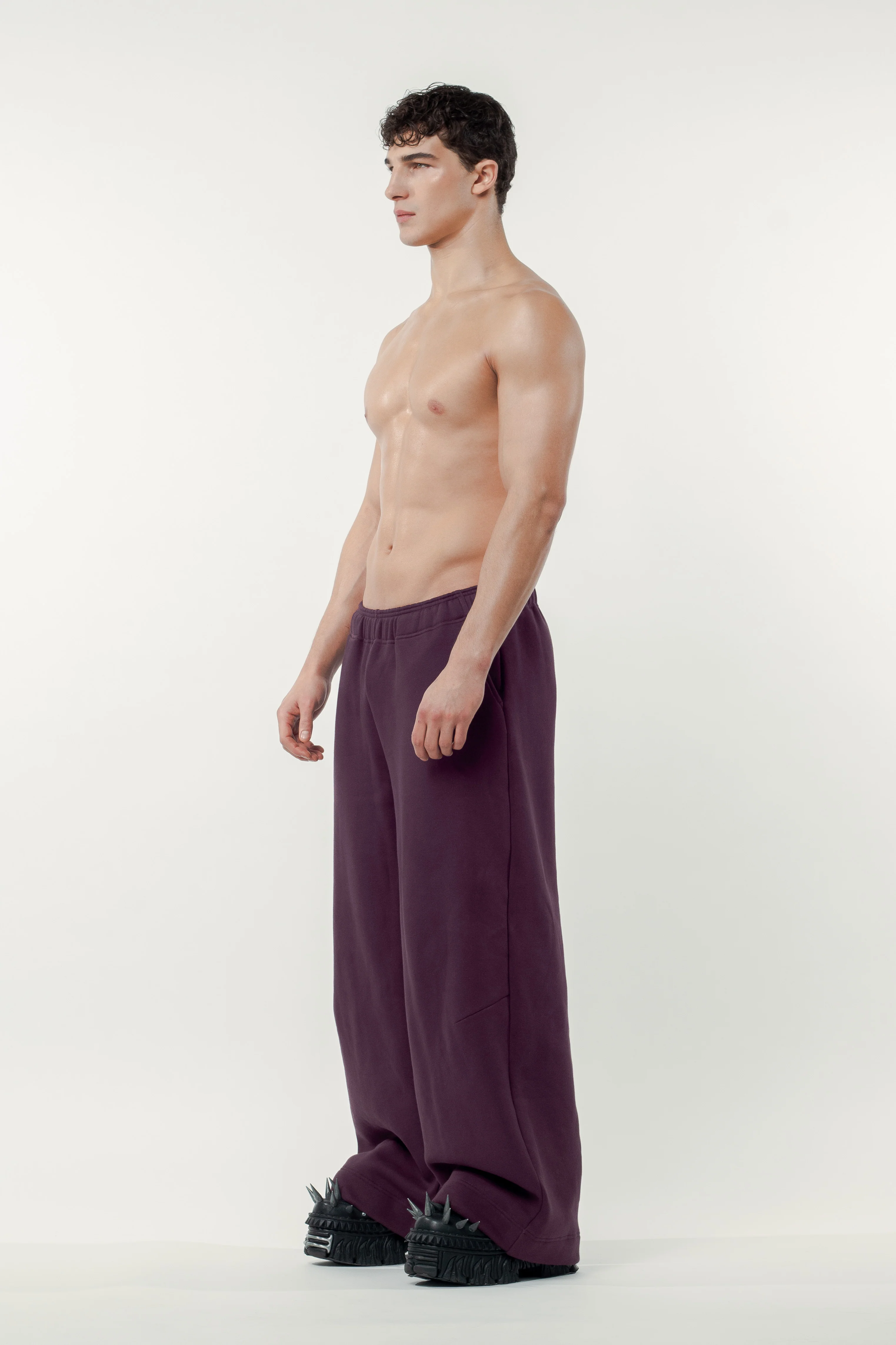 Claude Sweatpants Plum - Image 3