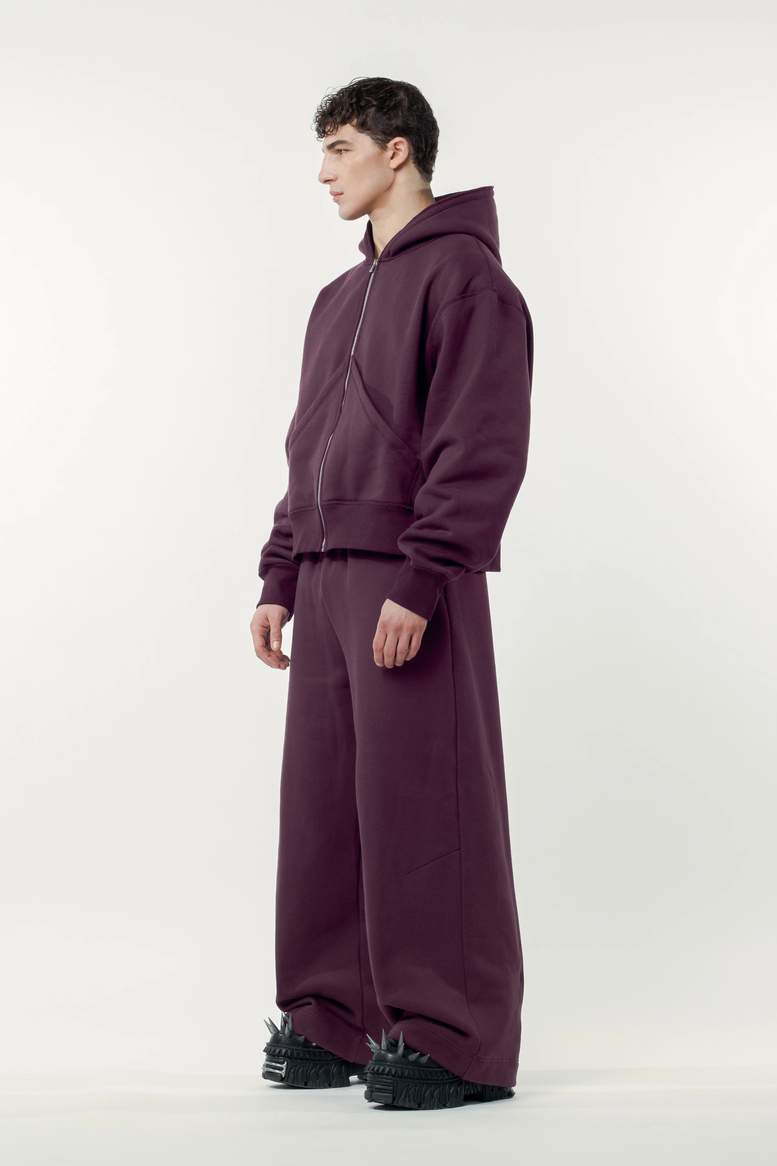 Claude Sweatpants Plum - Image 6