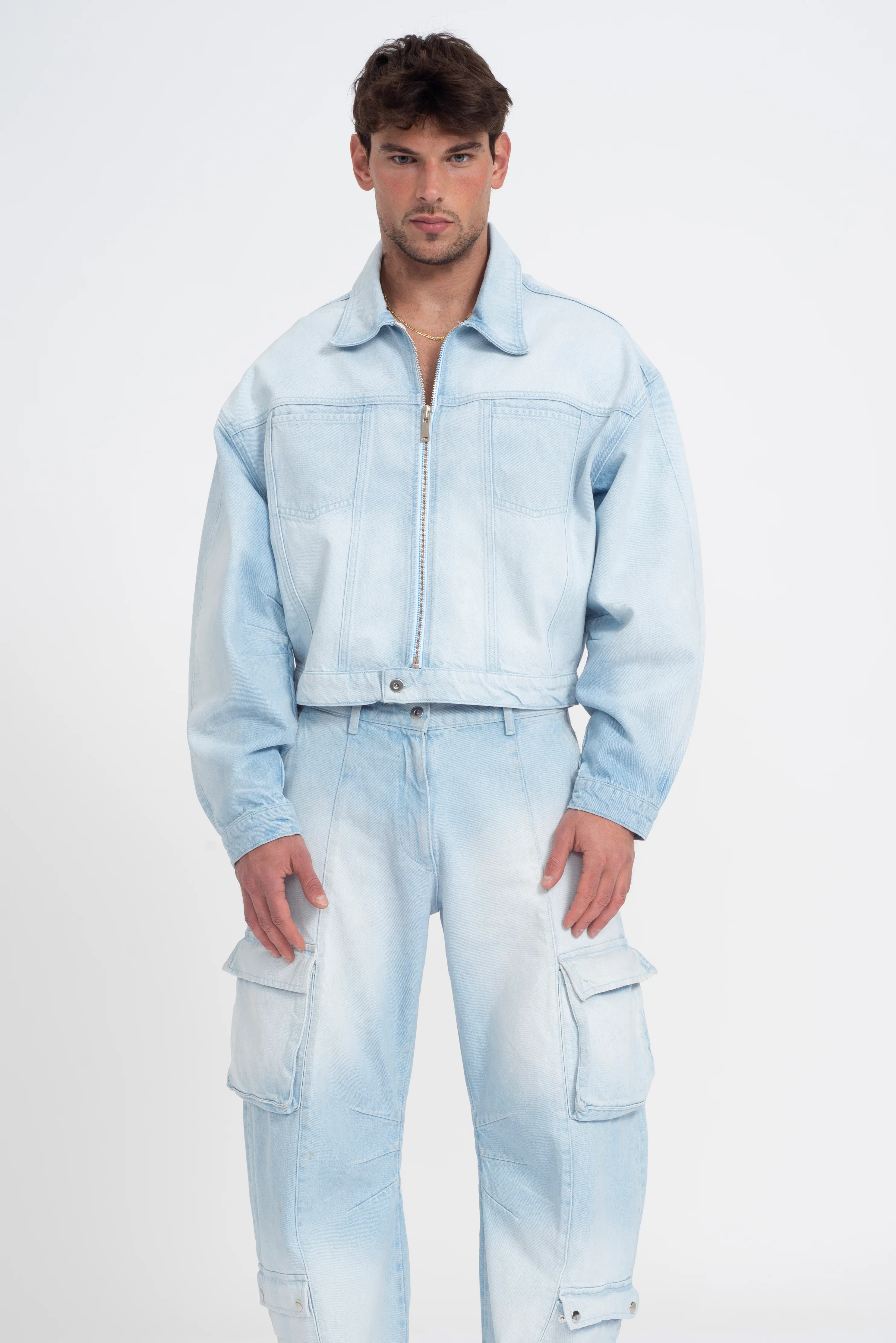 Don Denim Jacket Bleach Wash - Image 4