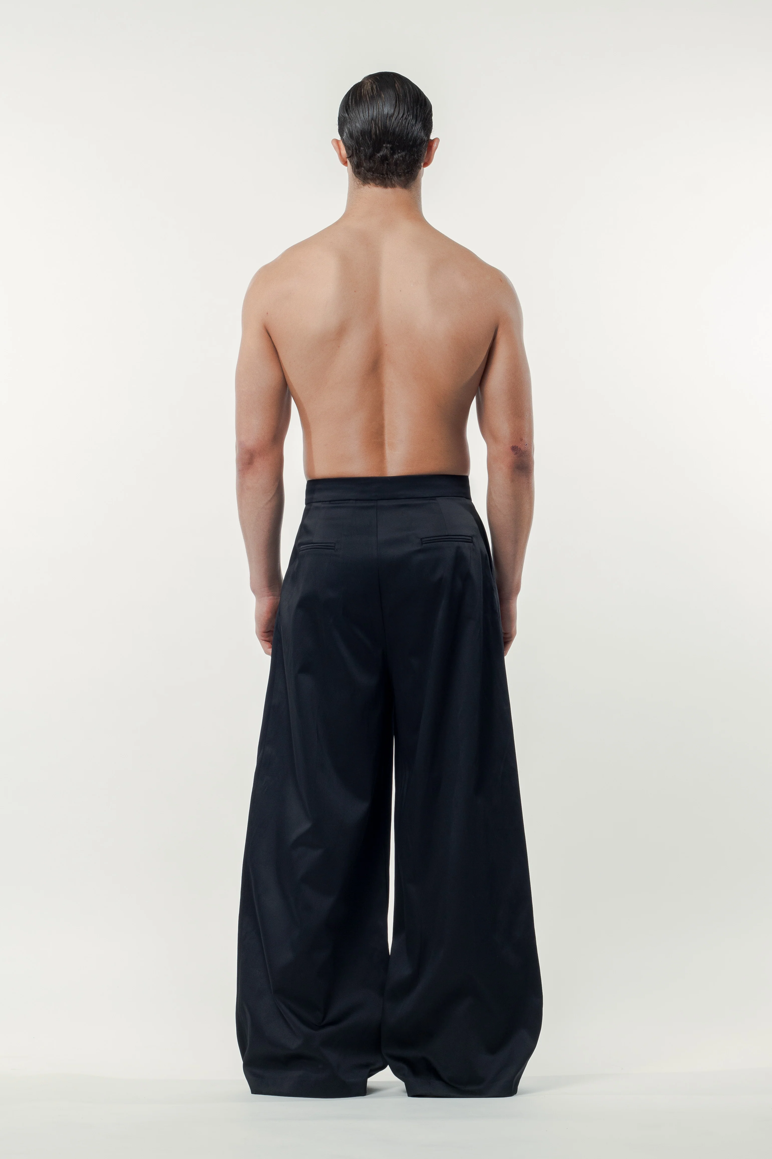 Eros Satin Pants Black - Image 5