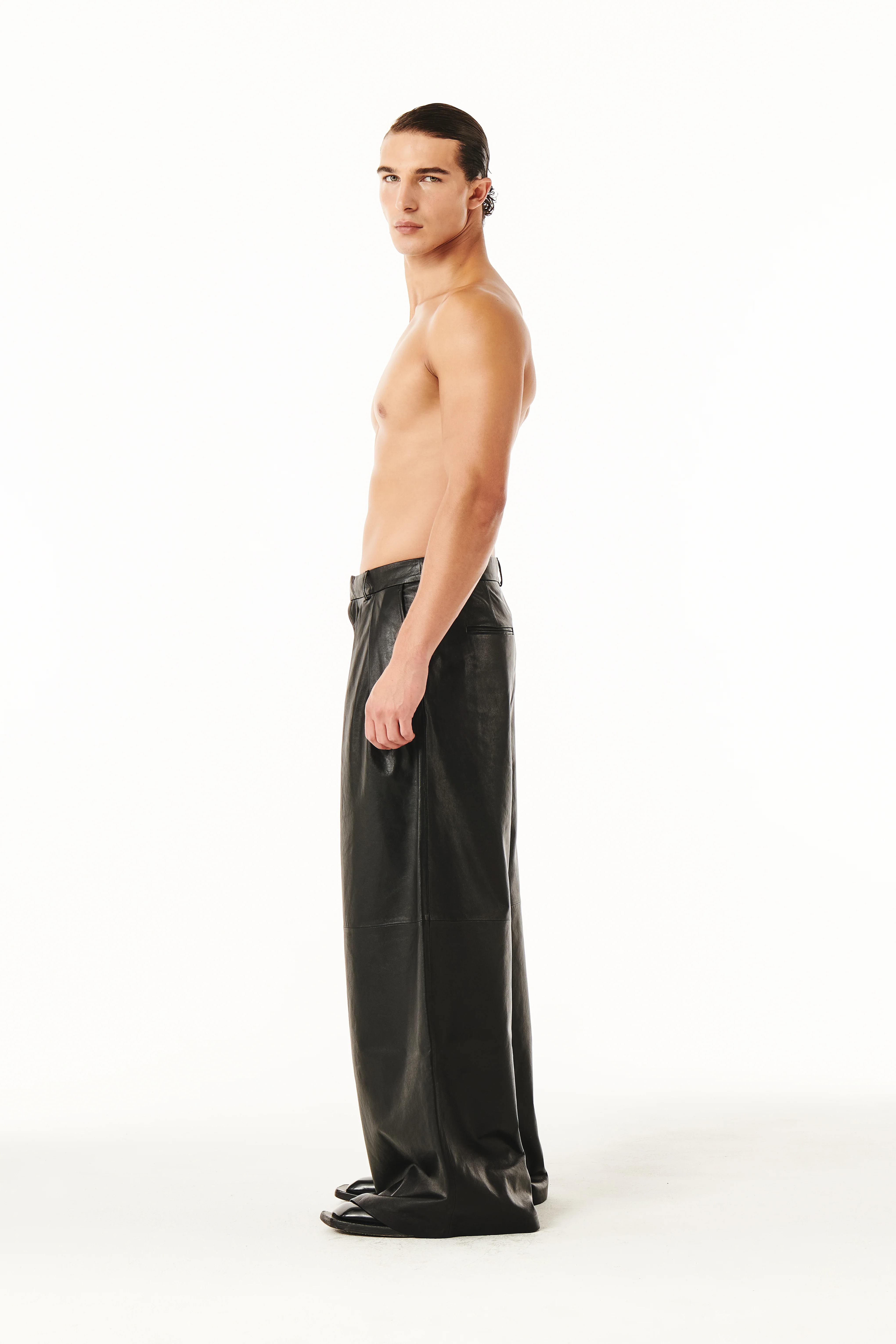 Eros Pants Black Leather - Image 5