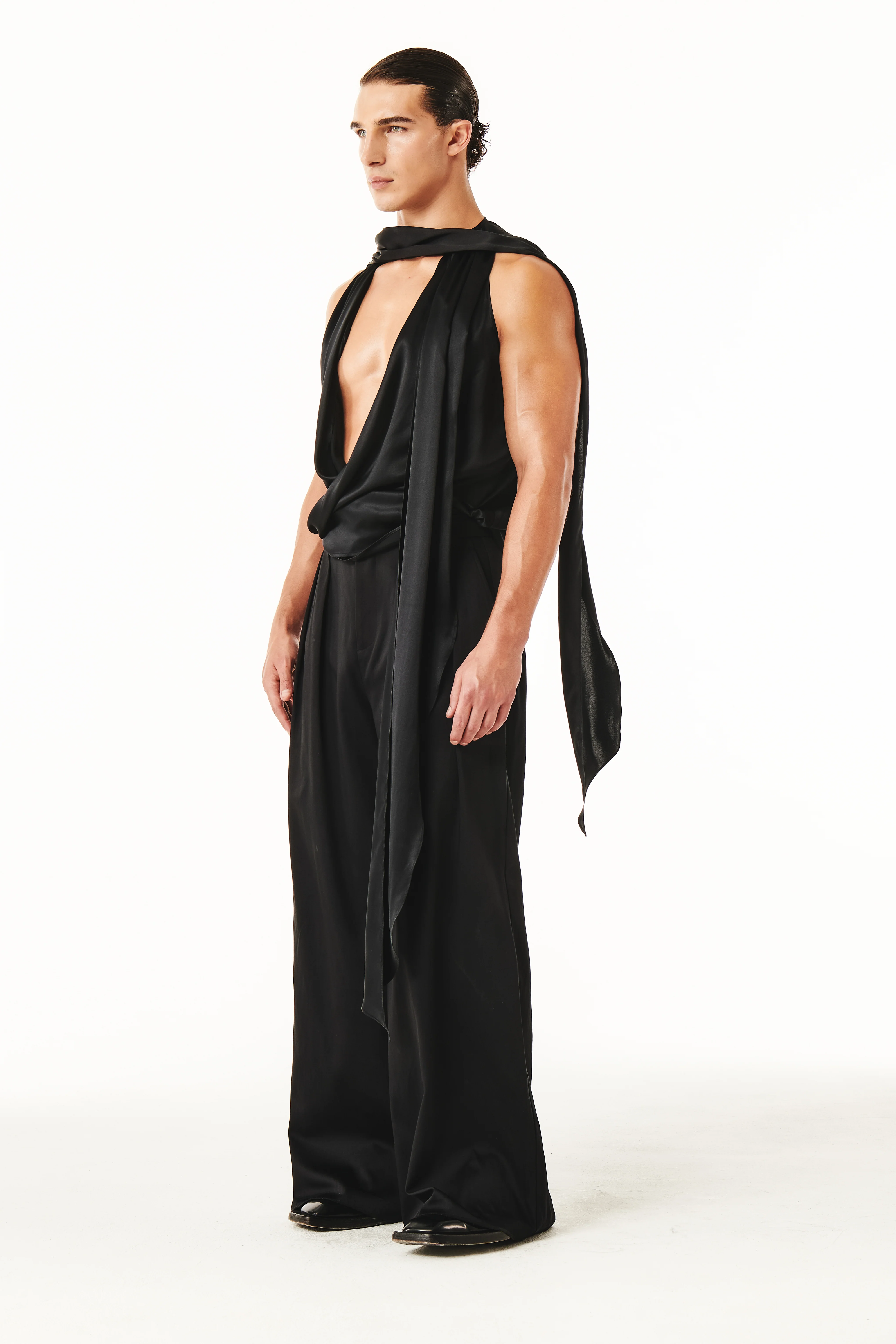 Florentine Top Black SILK - Image 2
