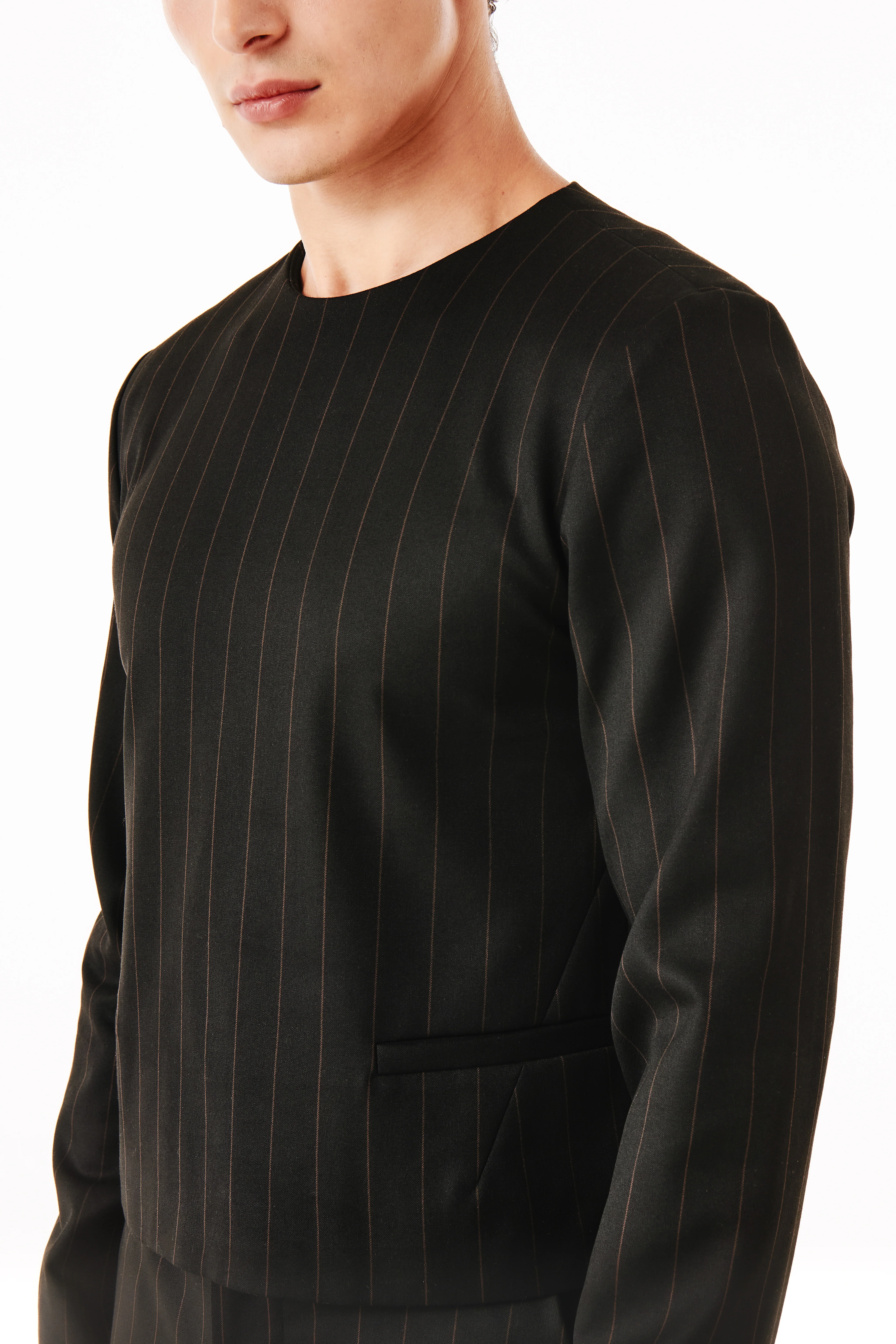 Jairo Black and Brown pinstripe - Image 4