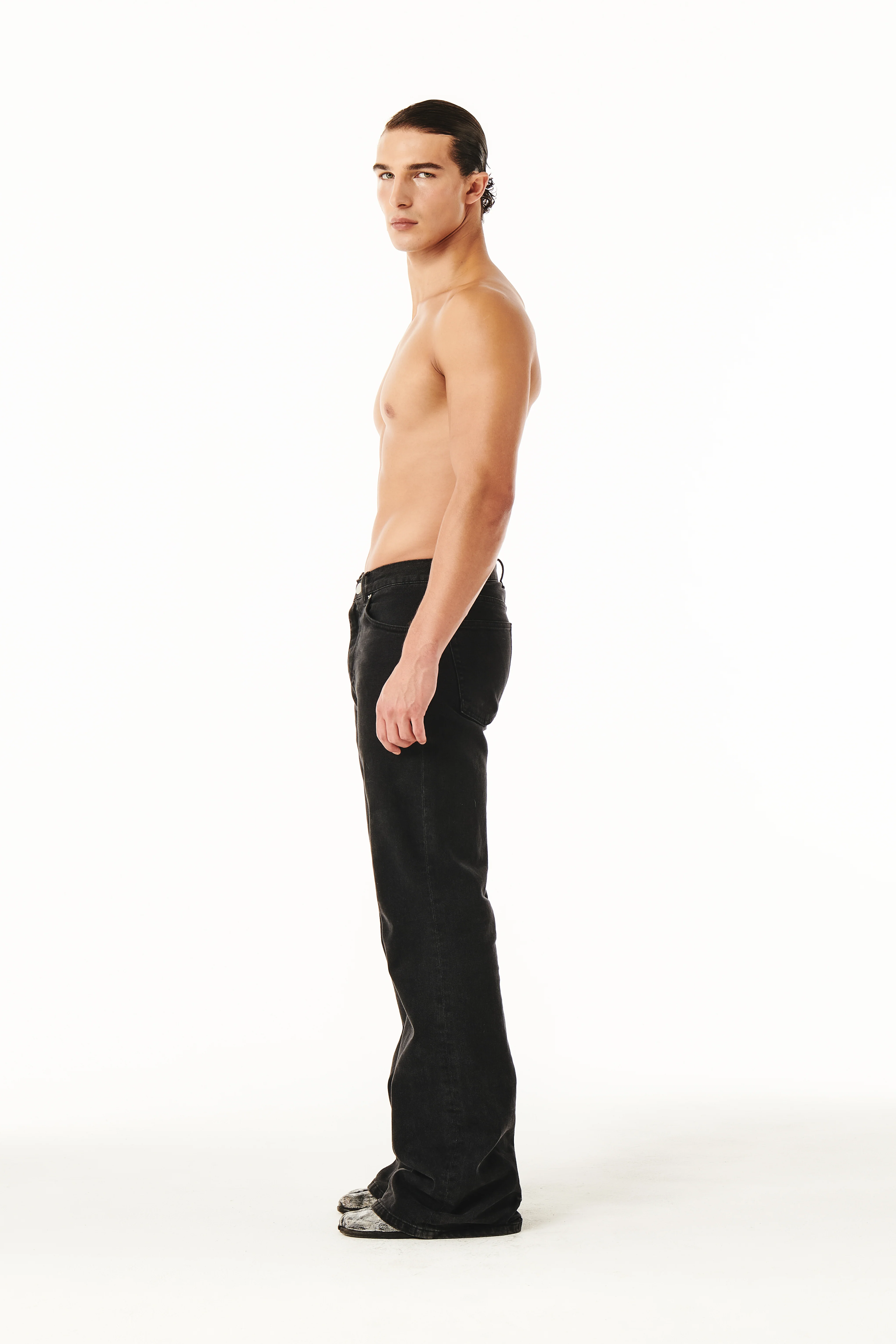 James Denim Pant Washed Black - Image 3