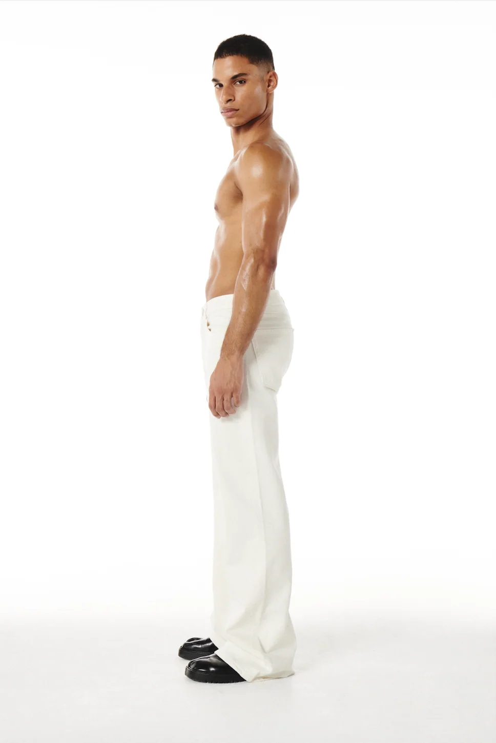 James Denim Pant Ivory - Image 3