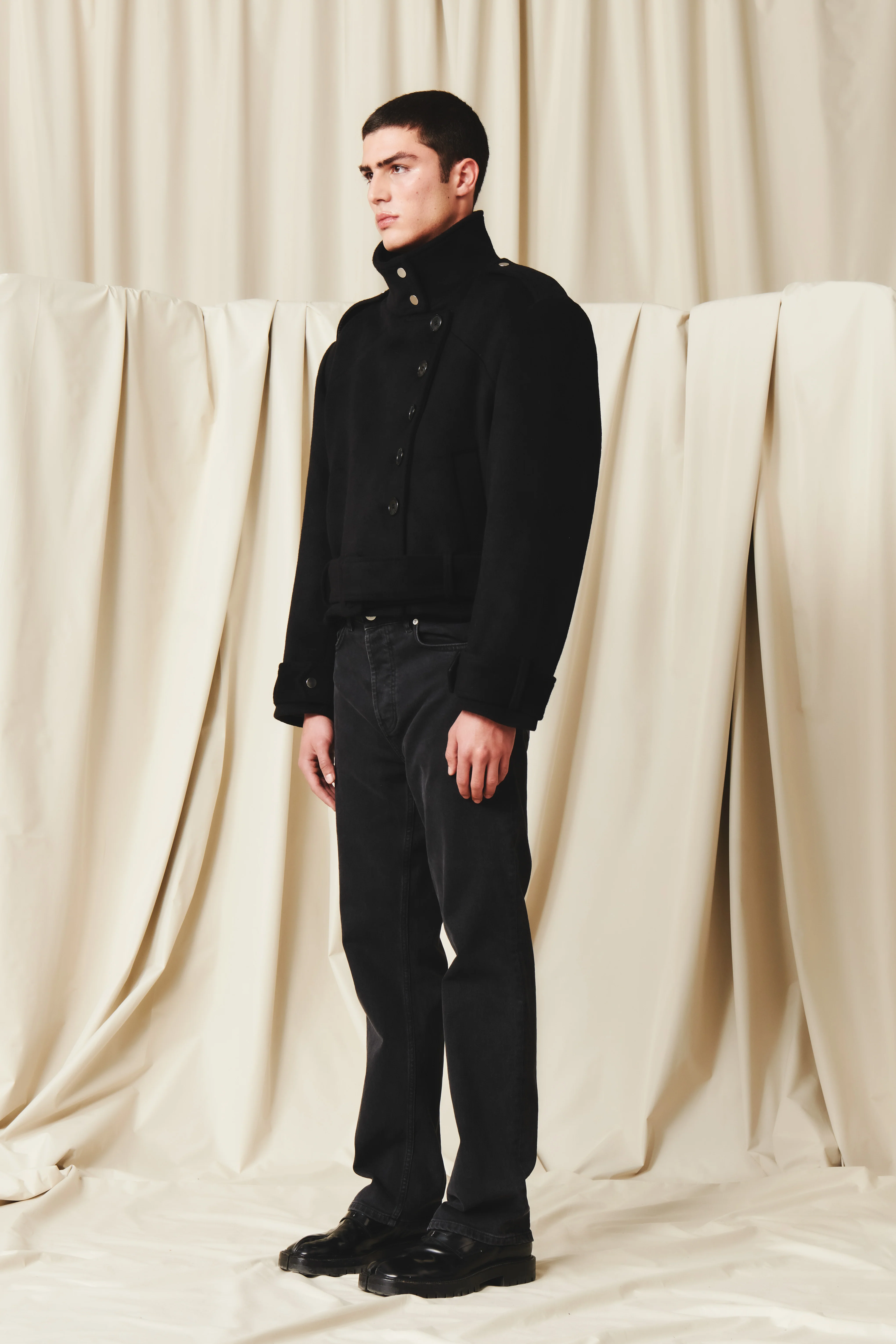 John Denim Pant Washed Black - Image 3