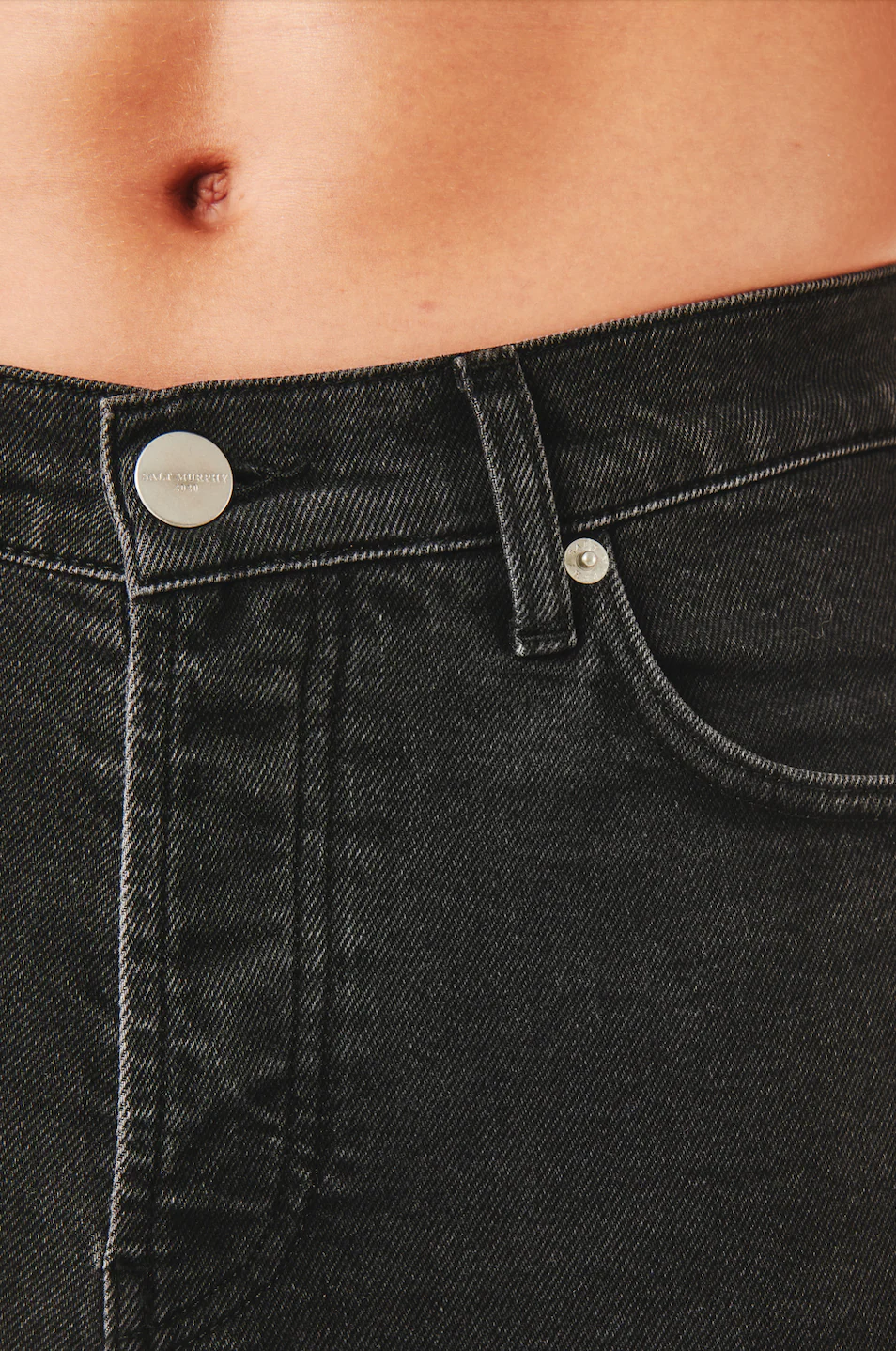 John Denim Pant Washed Black - Image 6