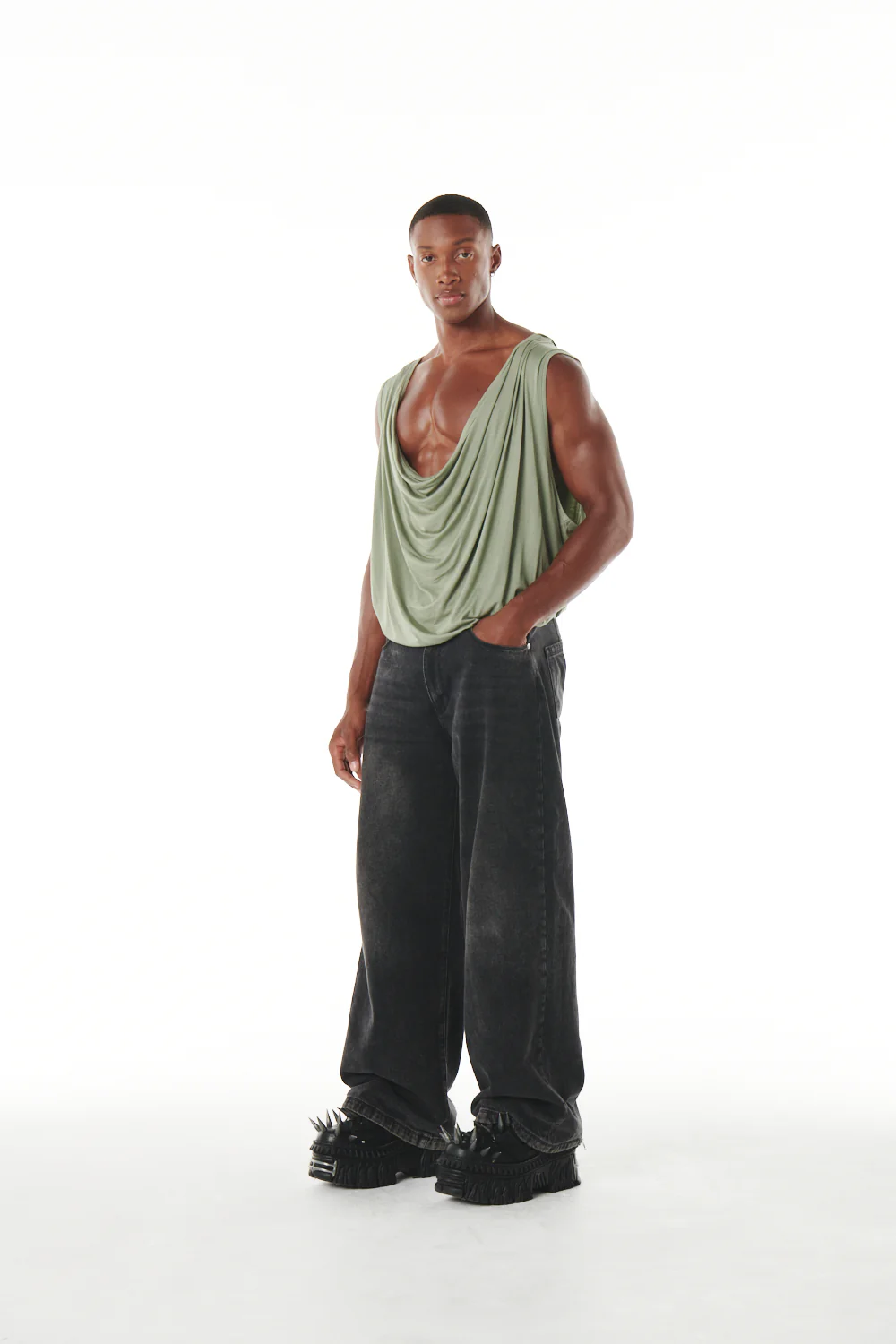 Lazarus Top Khaki - Image 3