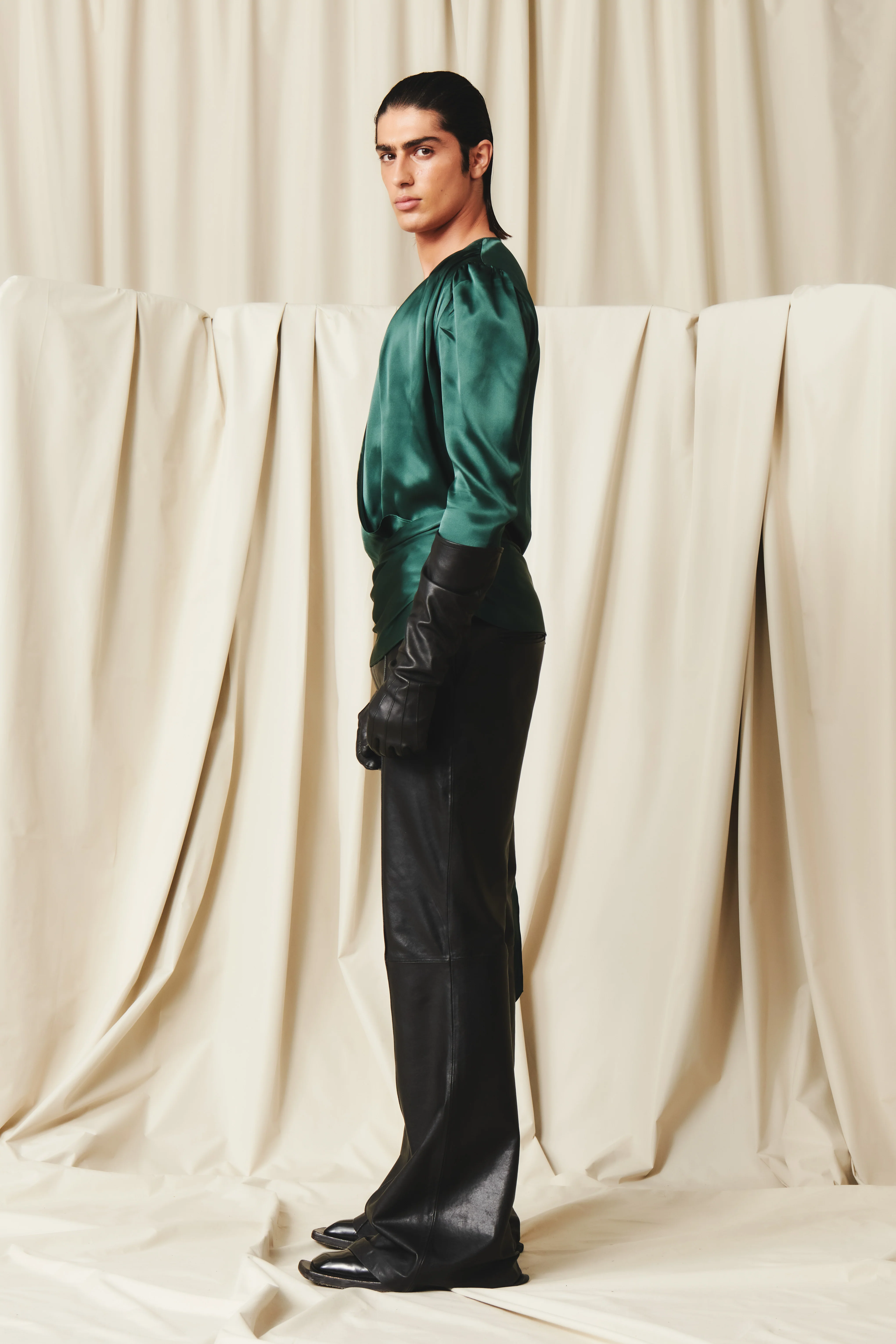 Marceau Top Forest Silk - Image 5