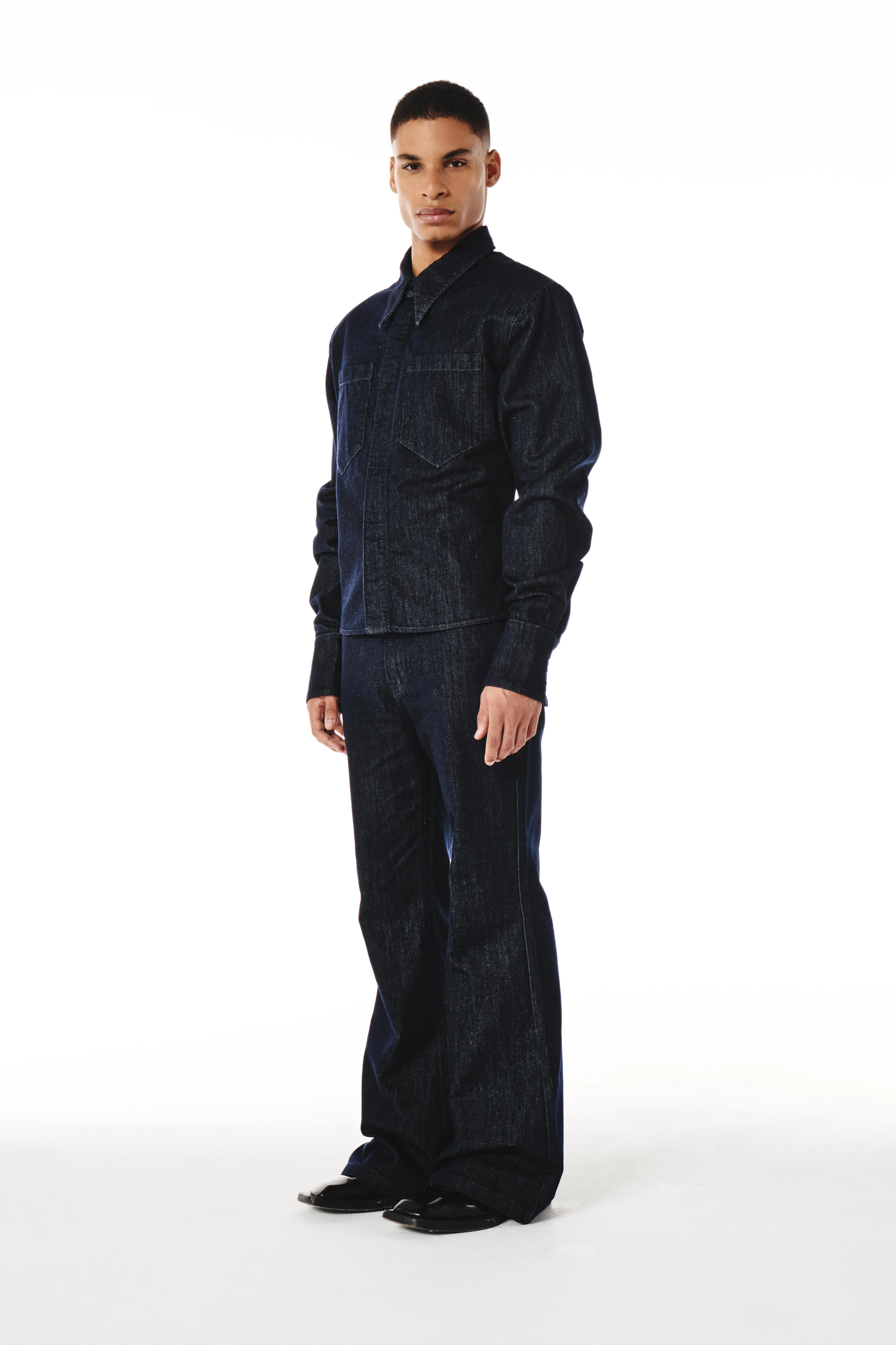 Noah Indigo Denim Shirt - Image 3