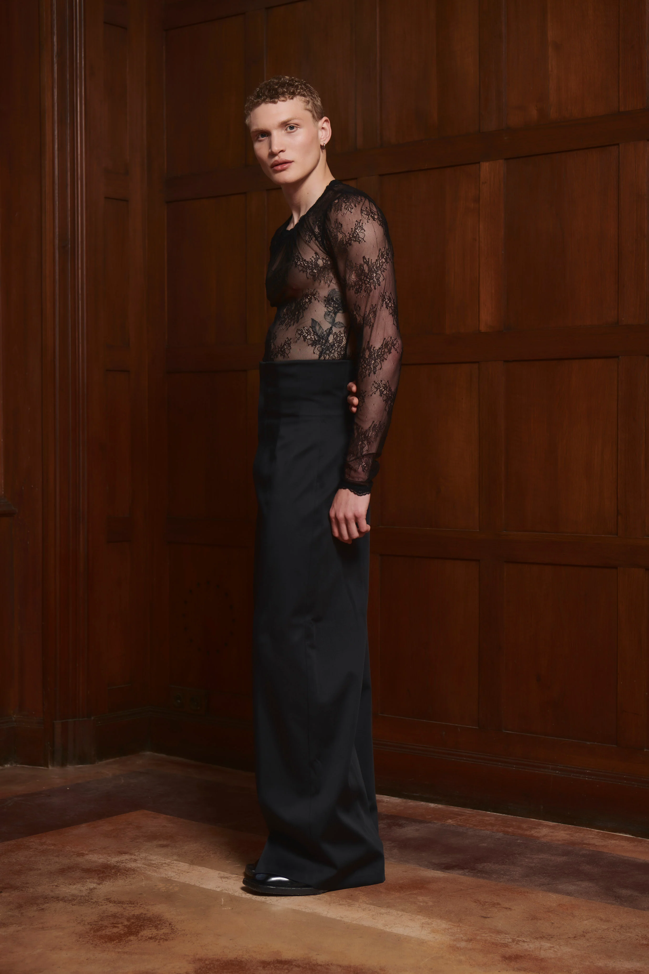 Lyas Lace Top Black - Image 2