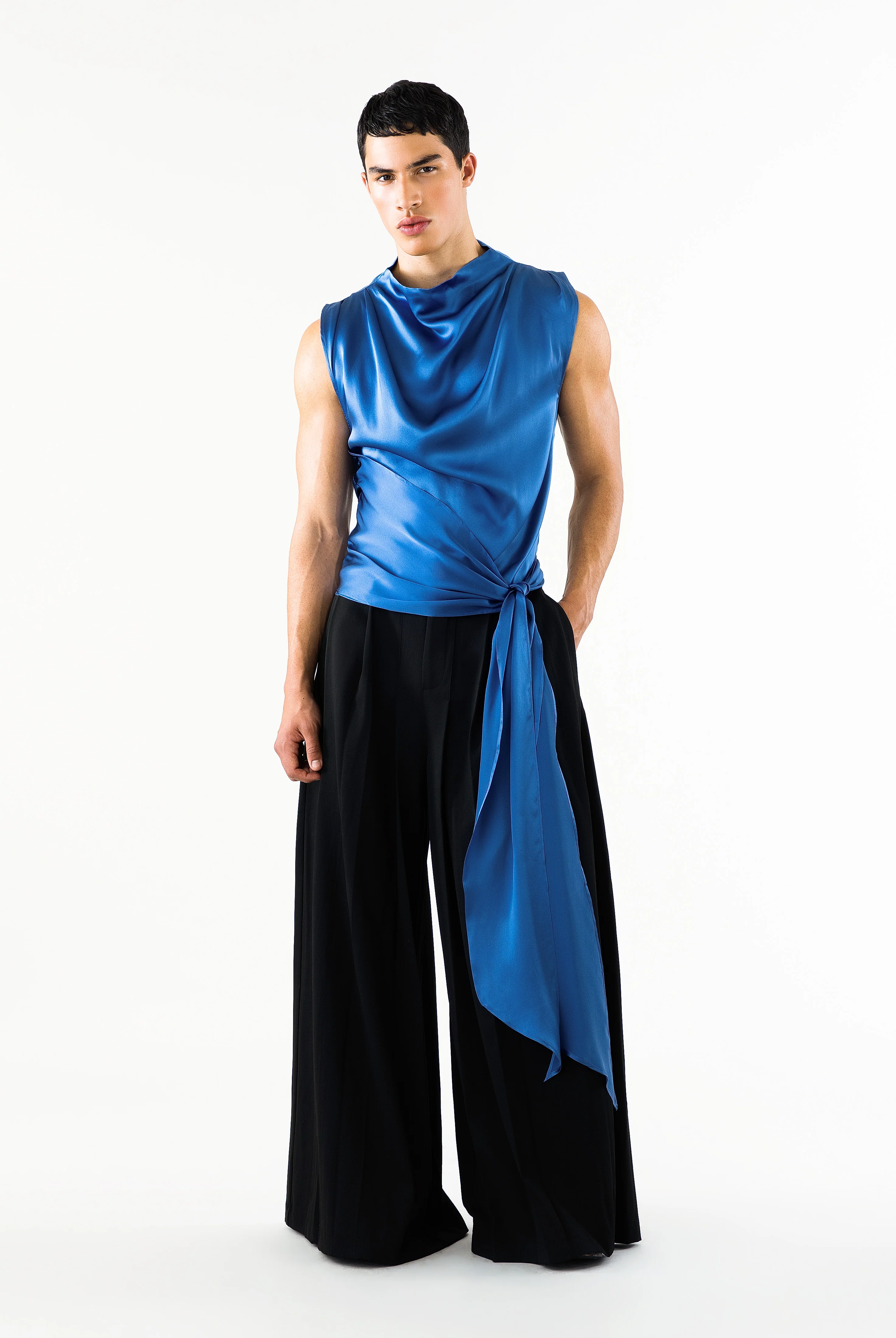 Pierson Top Blue SILK - Image 3