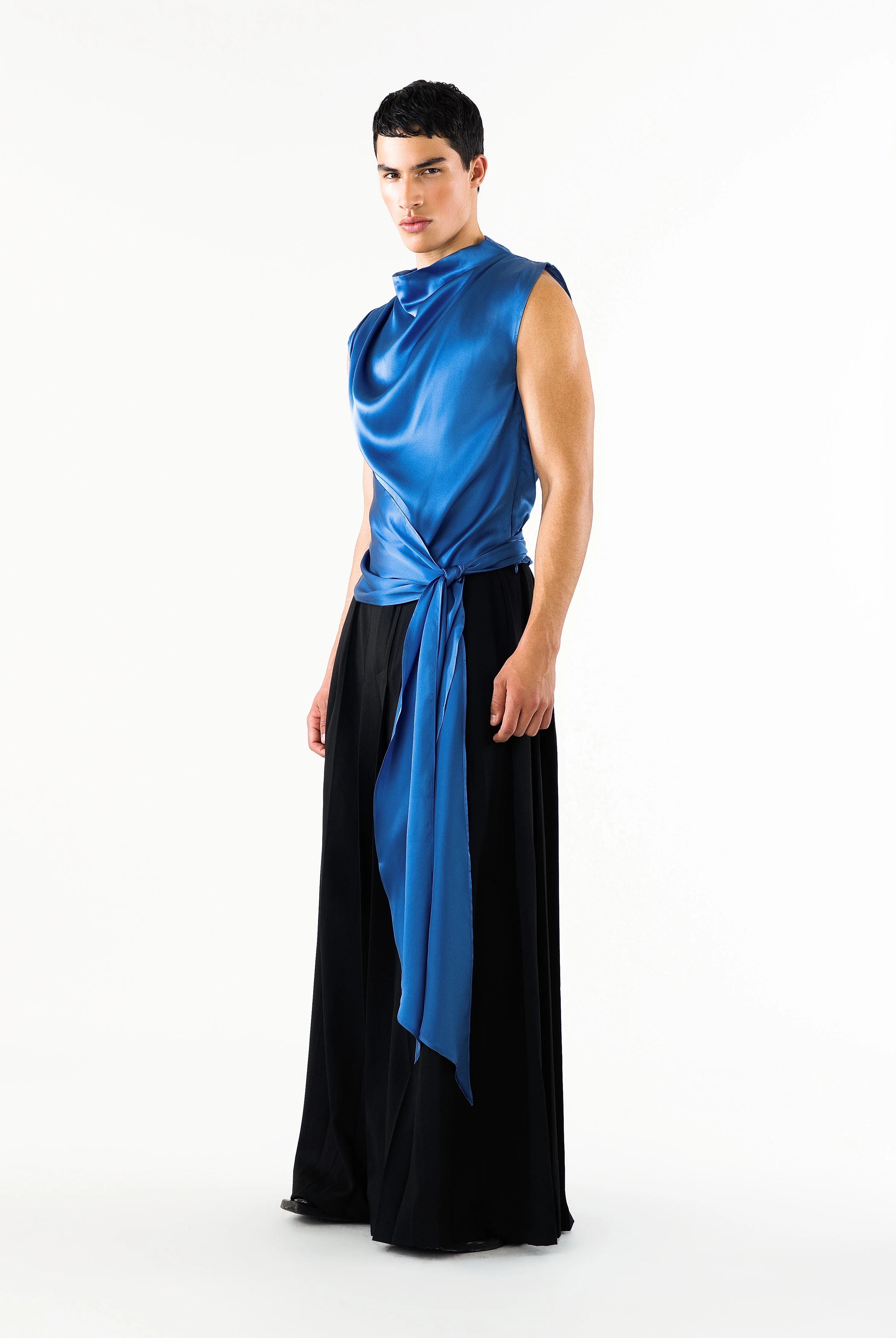 Pierson Top Blue SILK - Image 4