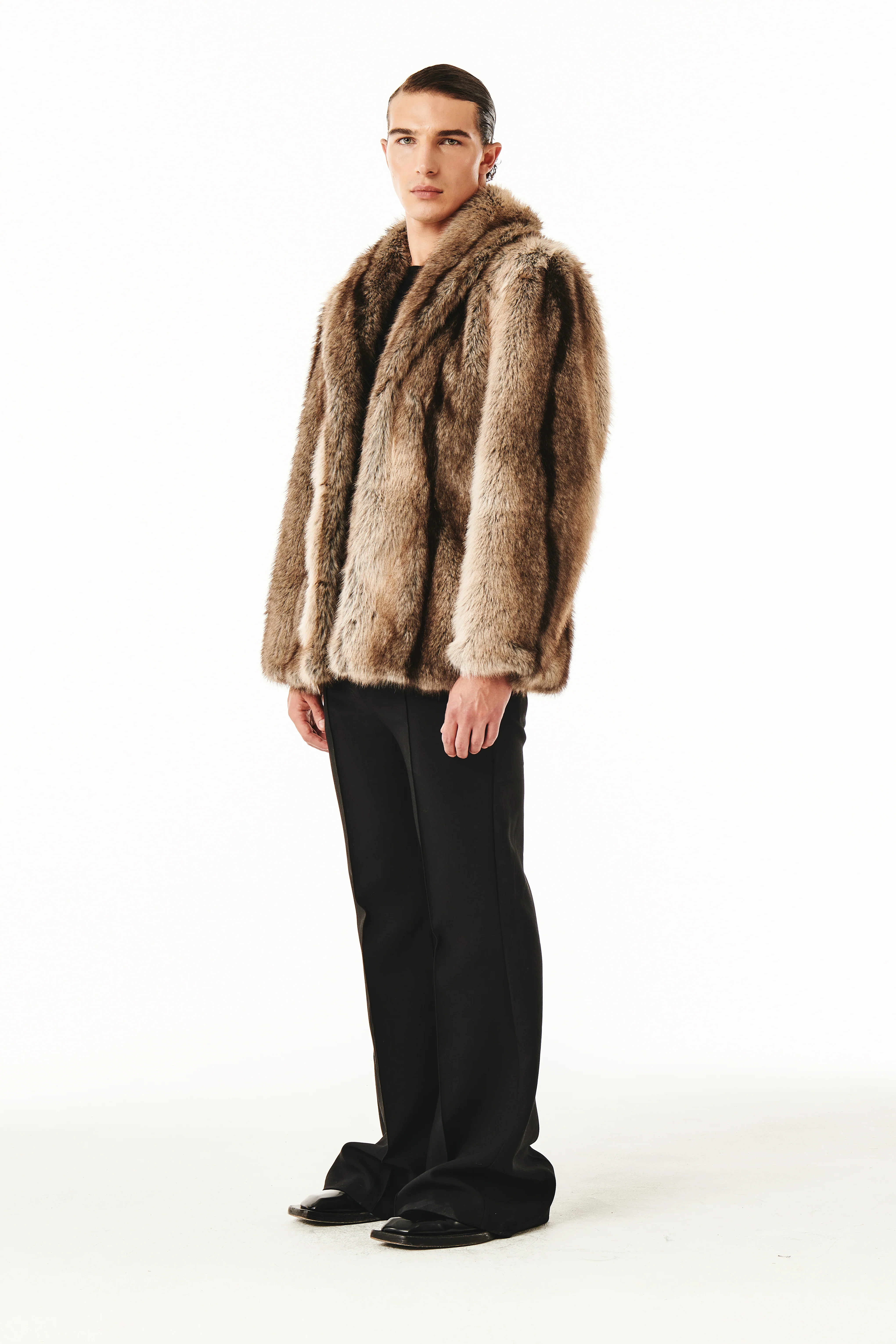 Sullivan Fur Jacket Natural - Image 3