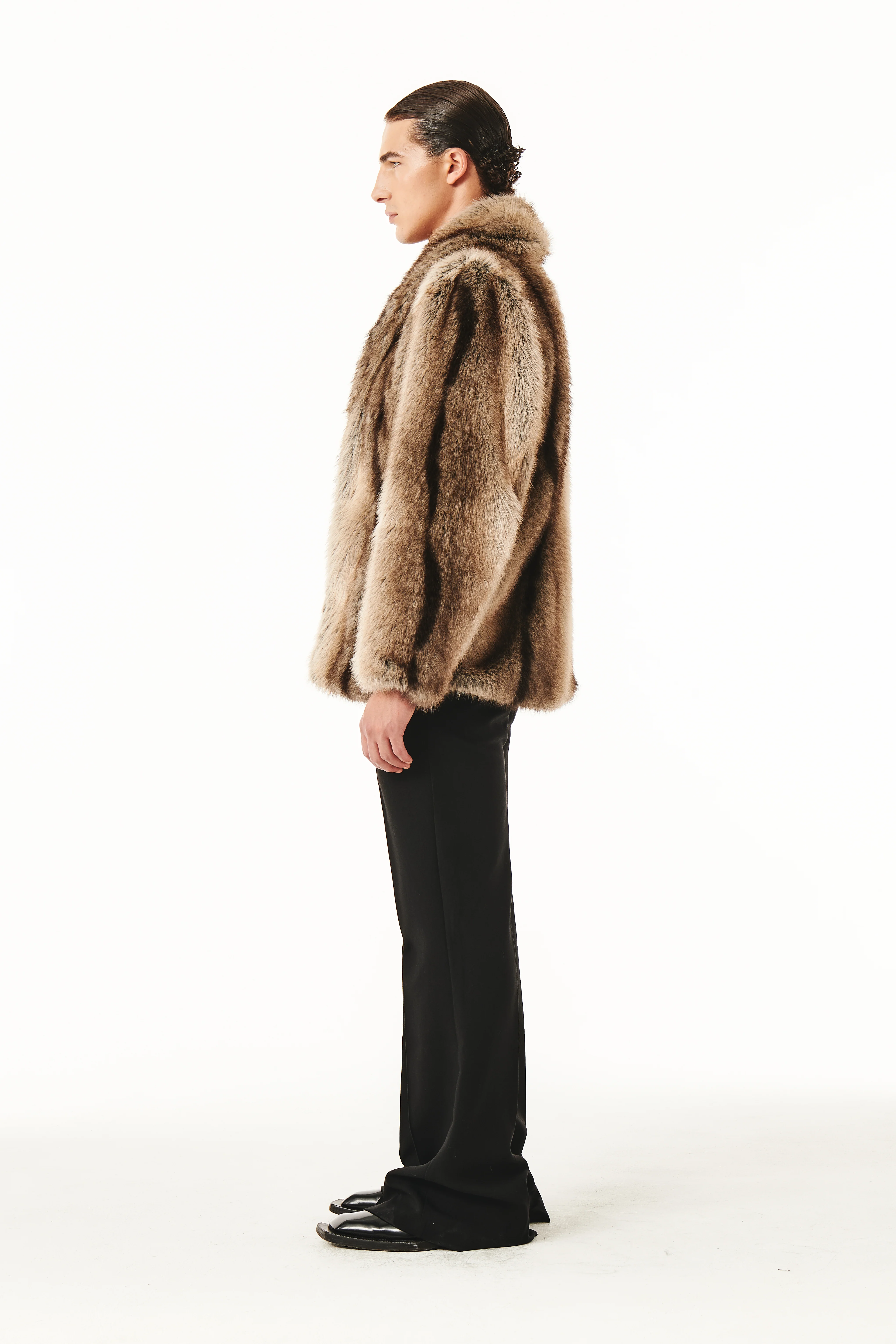 Sullivan Fur Jacket Natural - Image 4