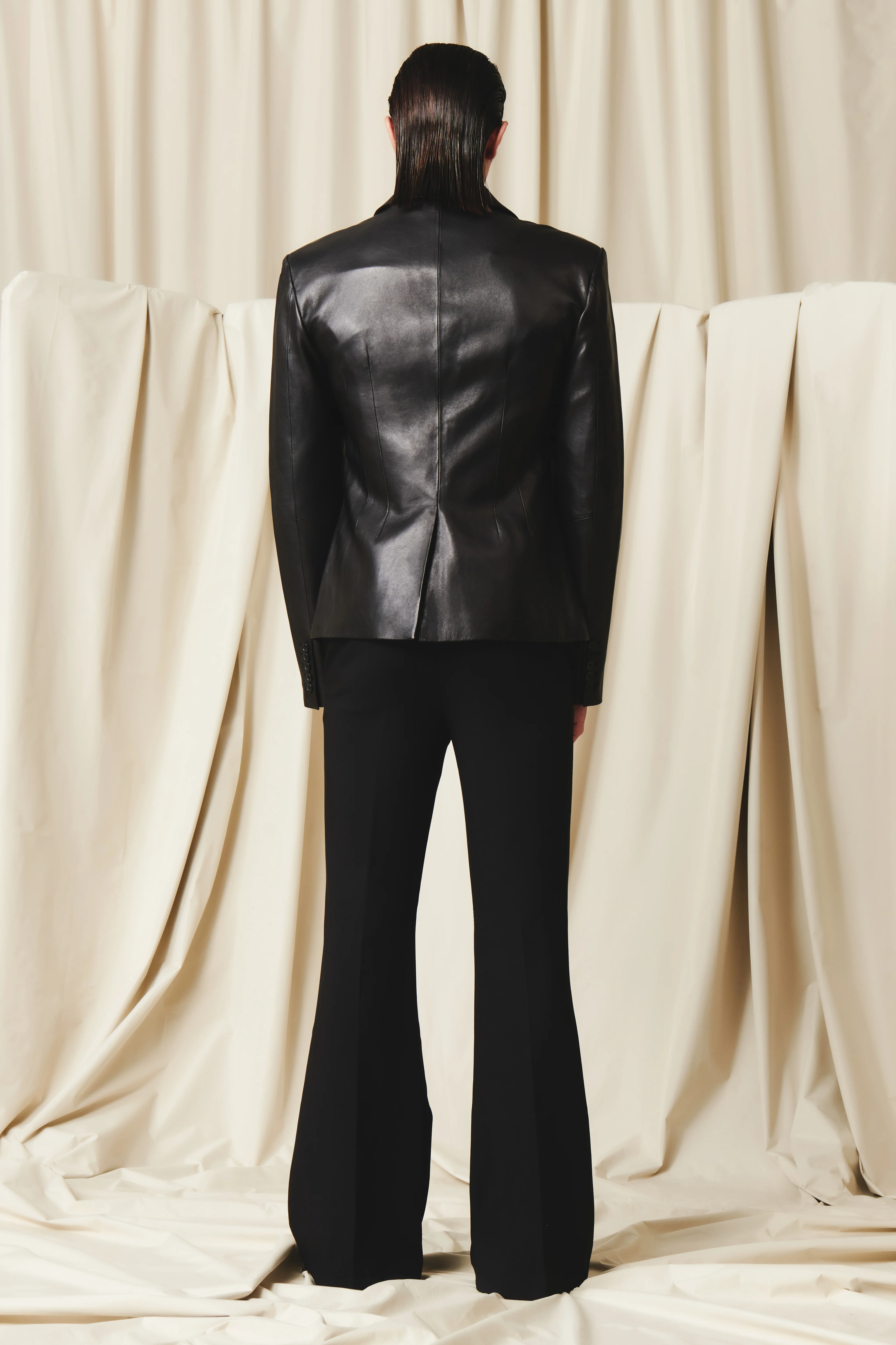 Thierry Blazer Black Leather - Image 5